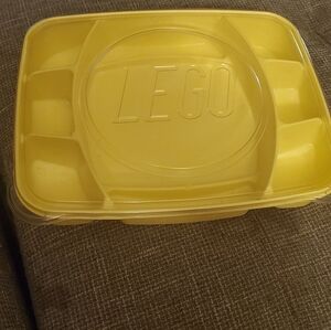LEGO Bright Yellow Organizer Box